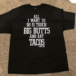 Tacos! Men’s 2XL t shirt